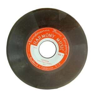 Ragnar Hasselgren Nickolina 45 RPM Harmony Music Scandinavian Music Comp 1948